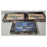 3 Amt Junkers Ju 88 Model Kits 1/72