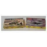 2 Frog Model Kits - Hampden, Blenheim