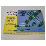 Mach Heinkel He114 Model Kit 1/72