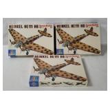 3 Italaerei Heinkel He111 Model Kits 1/72