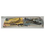 2 Revell Model Kits 1/72 - Catalina, Boeing