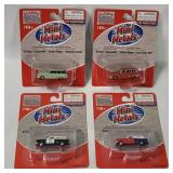 4 Mini Metals Vehicles - Ford Customline, Courier