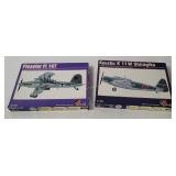 2 Paula Model Kits 1/72 - Kyushu, Fieseler