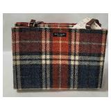 New Kate Spade Rustic Plaid Purse