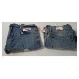 2 Pairs Old Navy Slim Jeans W/ Tags Size 36x30