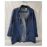 Express Bleus Denim Jacket Size Large