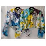 2 Taxi Co. Tie Dye Tops W/ Tags Size 1 X & 3 X