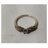 Pandora Sterling Angel Wings Ring Size 4.75