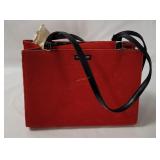 New Kate Spade Red Corduroy Purse