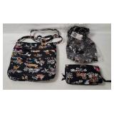 New Vera Bradley Mischief Purse, Wallet & Scarf