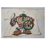 Vtg Taz's Trucking Co. Shirt Size Large