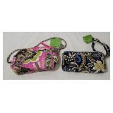 New Vera Bradley Wristlet & Mini Chain Bag