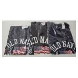 3 New Old Navy Anniversary Blue Shirts Size X L