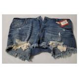 Mossimo Denim Shorts W/ Tag Size 16