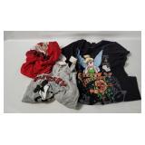 3 Womens Graphic Shirts W Tags- Mickey, Betty Boop