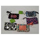 5 Vera Bradley Zip I D Cases