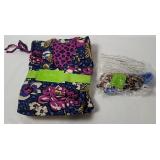 Vera Bradley Pajama Set X L & Scarf W/ Tags