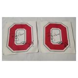 2 Osu Cards W/ 2 Signatures - Ray Harris Etc.
