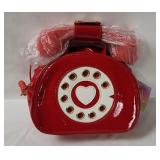 Sweet Temptation Red Phone Purse W/ Tag