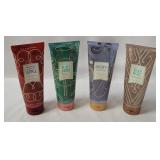 4 Bottles Bath & Body Works Body Cream