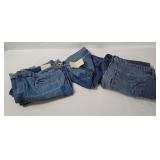 3 Pairs Jeans W/ Tags Size 16- Univ Thread, N Y Co