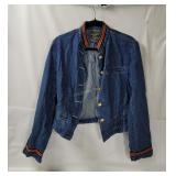 The Limited Womens Denim Jacket Size Large