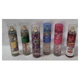6 Bottles Bath & Body Works Fragrance Mist