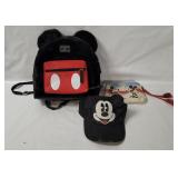 Disney Mickey Mouse Purse, Wallet & Hat