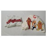 2 Cleveland Indians Shirts Size X L