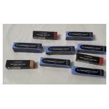 9 Tubes Mac Cosmetics Lipstick- Satin Etc.