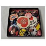 Buttons - Prince, Boy George, Duran Duran Etc.