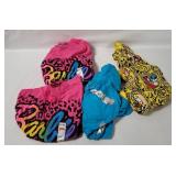 4 Womens Graphic Shirts Size 2 X - Barbie, Rugrats