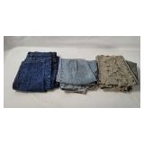 3 Pairs Jeans Size 9 - Levis, Venezia, Union Bay