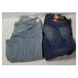 2 Womens Pants W/ Tags Size 14 - Levi, Old Navy