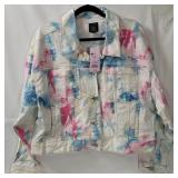 Wild Fable Womens Tie Dye Jacket W/ Tag Size 2 X