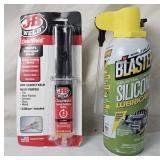 Blaster Silicone Lube & J-B Weld Epoxy