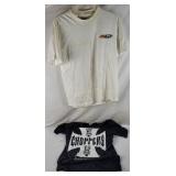 West Coast Choppers & Beat The Boss T-shirts M