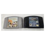 WWF No Mercy & Star Wars Racer N64 Games