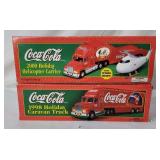 Coca Cola 1998 & 2000 Truck & Heli Carrier