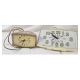 Timex & General Electric Clocks