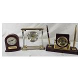Desk Clock Lot - Danbury, PS & More