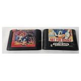 Sonic The Hedgehog & Sonic Pinball Genesis Games