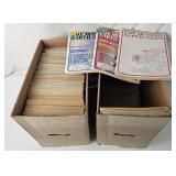 Large Lot Of 80's Mother Earth News Magazines