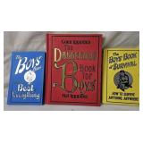3 Boys Books - Survival, How To Be The Best, Etc