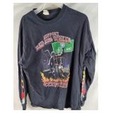 Support Red & White Cleveland Motorcycle T-Shirt