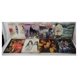 8 Rock Lps - Scorpions, Genesis, Aerosmith