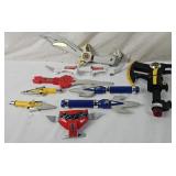 Lot Of 90's MMPR Power Blaster Toys