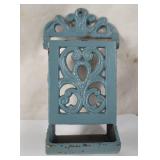 Cast Iron Wall Mount Match Holder