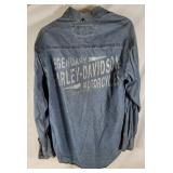 Harley Davidson Jean Jacket Size Small