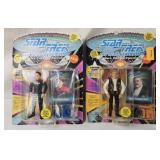 Star Trek Next Gen Cpt. Scot & Wesley Crusher